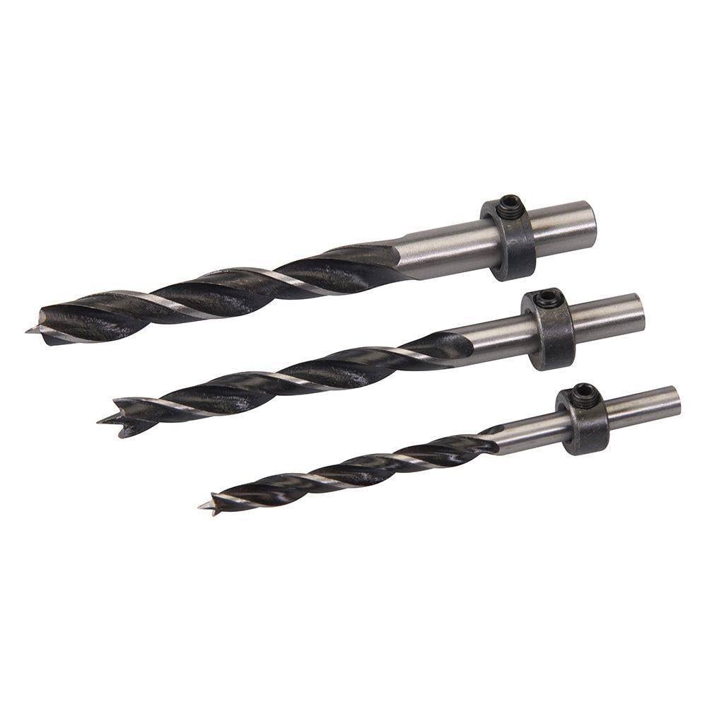 Silverline - 3-delige deuvelboor set 6, 8 en 10 mm