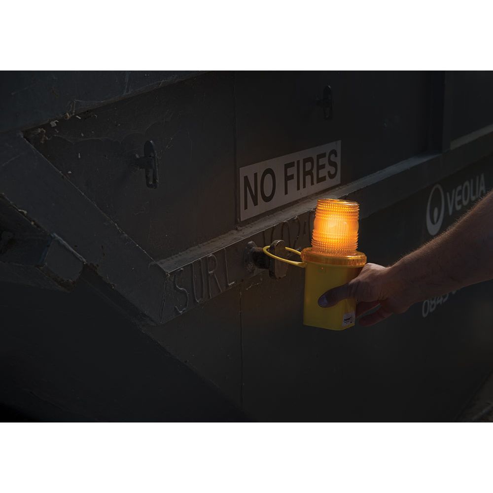 Silverline - Knipperend waarschuwingslicht 6 V