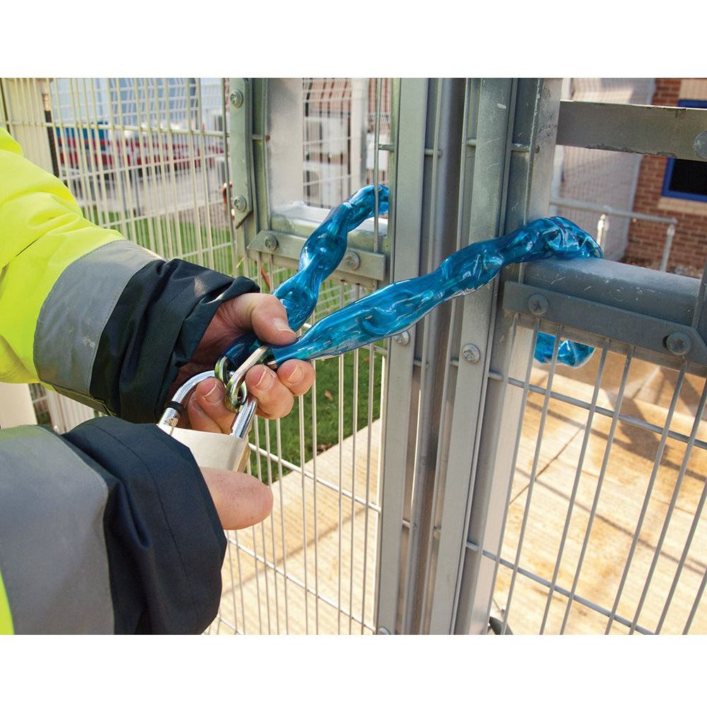 Silverline - Stalen veiligheidsketting, vierkant 1200 mm