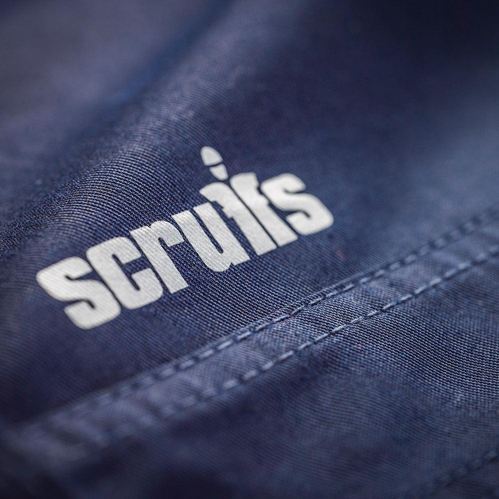 Scruffs - Werkshort "Trade", blauw