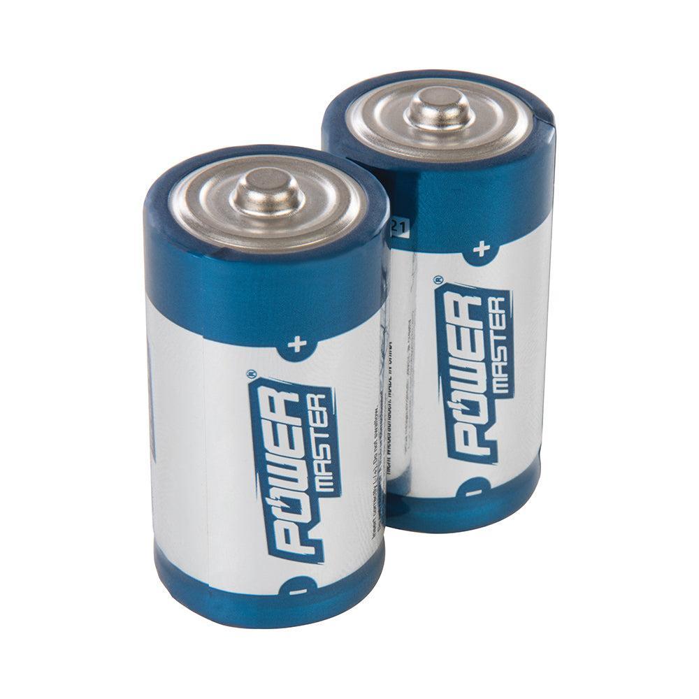 Powermaster - Type C super alkaline batterij LR14, 2 pk.