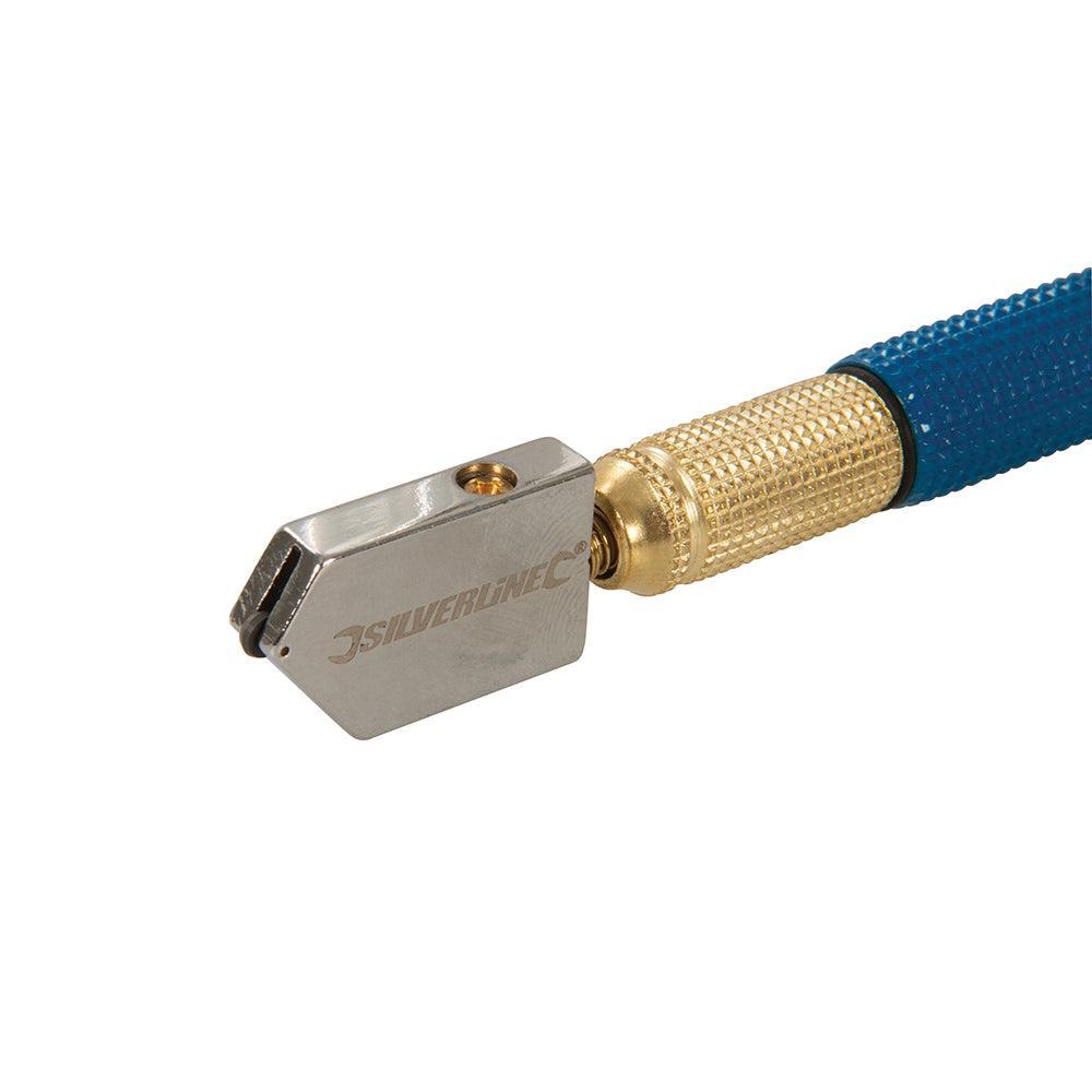 Silverline - Gesmeerde glassnijder 175 mm, 2-8 mm