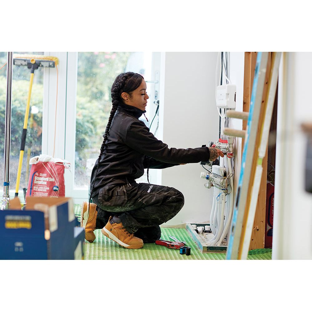 Scruffs - Trade Softshell werkjas voor dames, zwart Maat 42