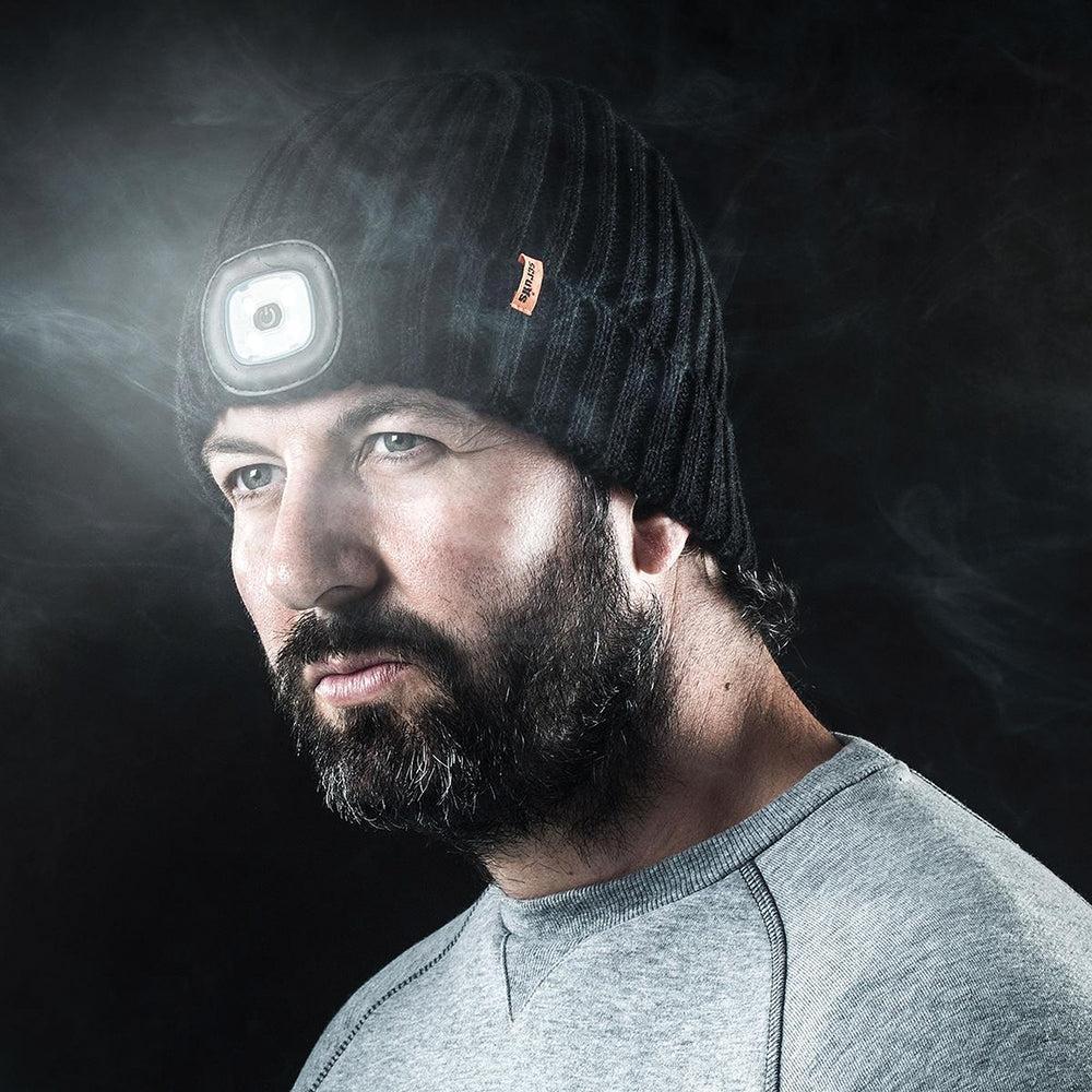 Scruffs - Gebreide beanie-muts met LED