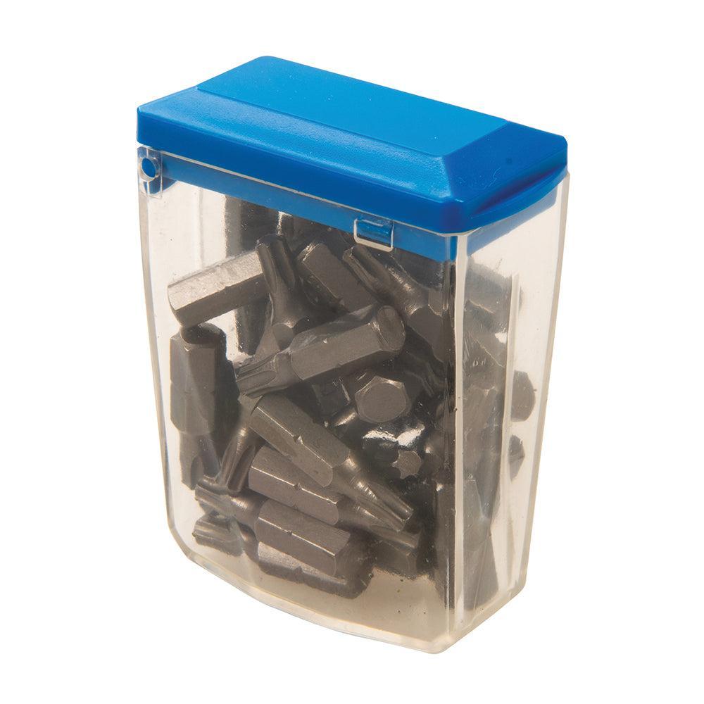 Silverline - T25 Cr-V 6150 schroevendraaier bits, 30 pk.