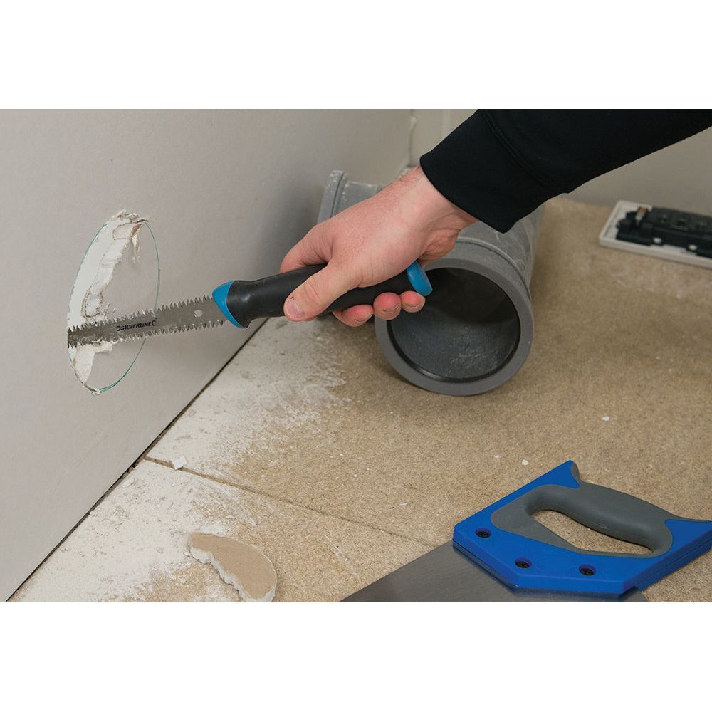 Silverline - Dubbelzijdige schrobzaag 150 mm