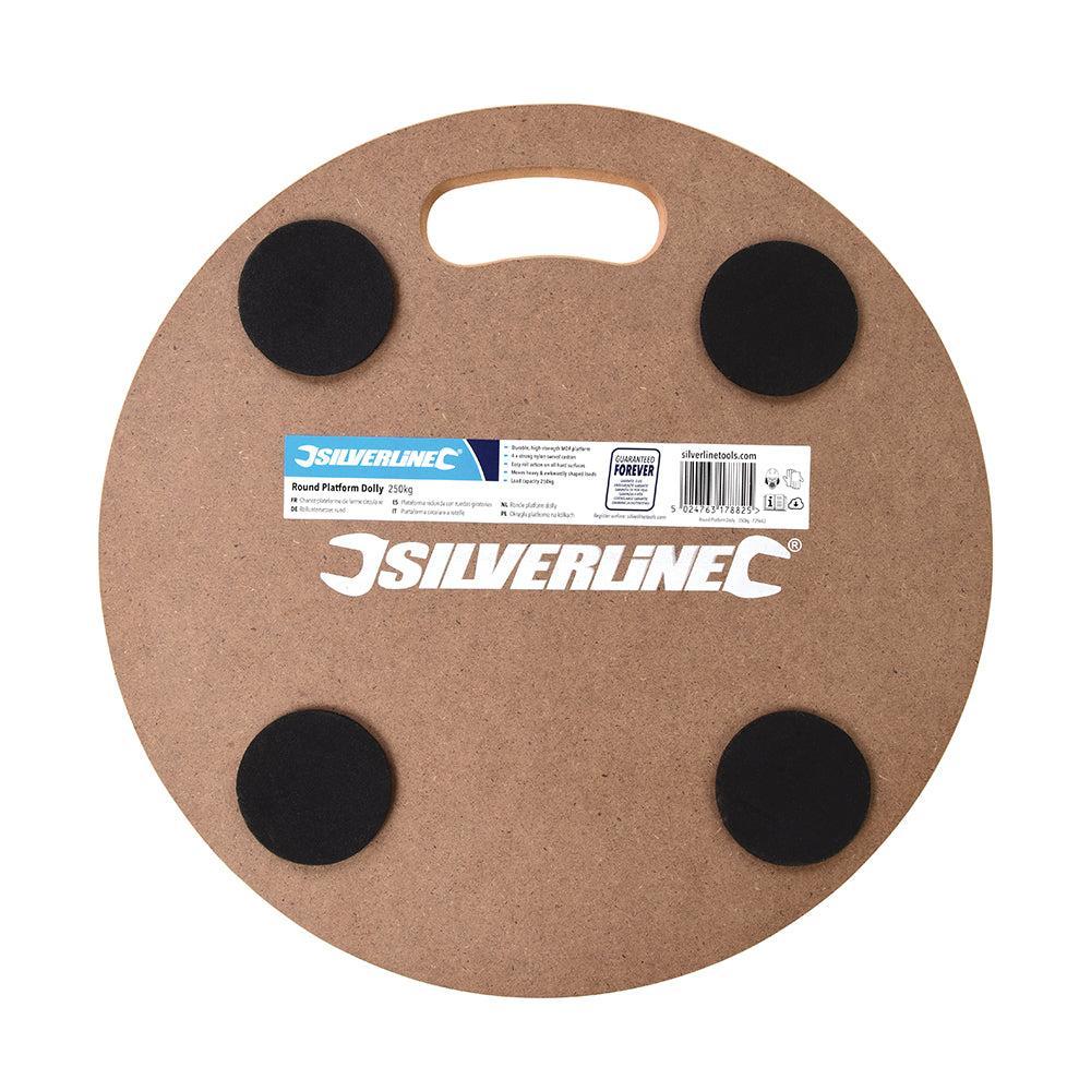 Silverline - Ronde platformdolly 250 kg