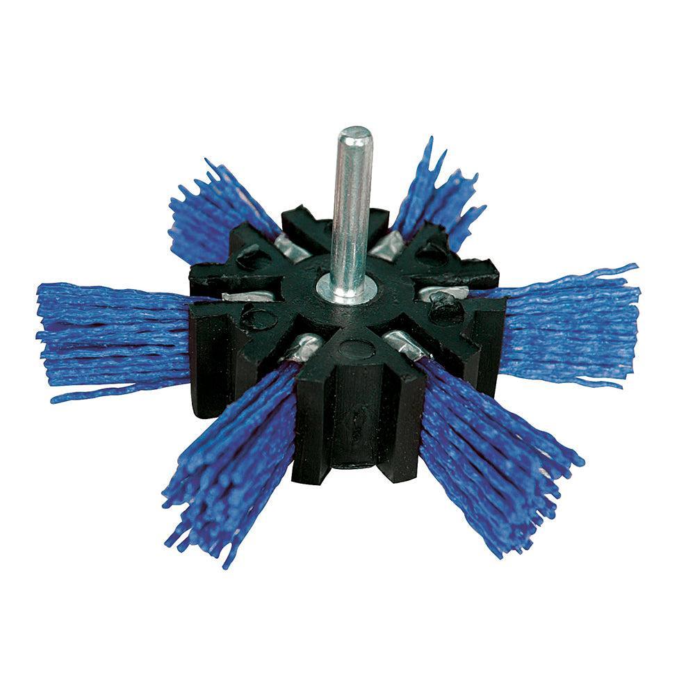 Silverline - Nylon schuurborstel 100 mm, fijn