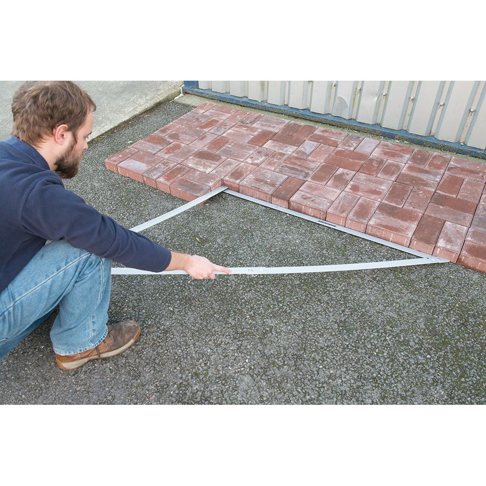 Silverline - Opvouwbare winkelhaak 1200 mm