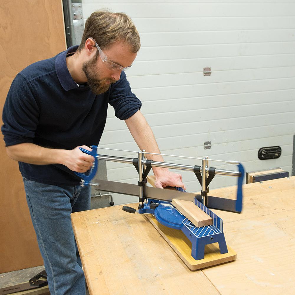 Silverline - Verstekzaag 550 mm, 14 tpi zaag