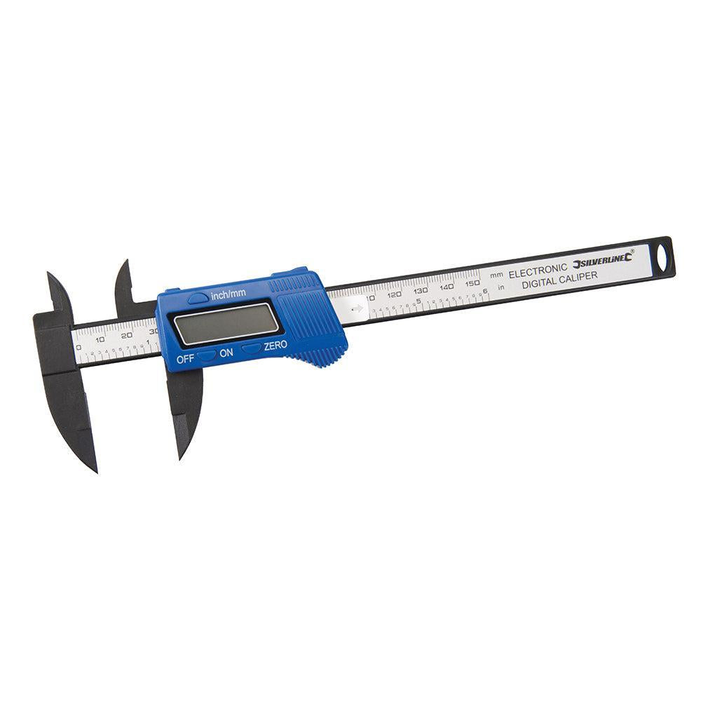 Silverline - Digitale schuifmaat 150 mm