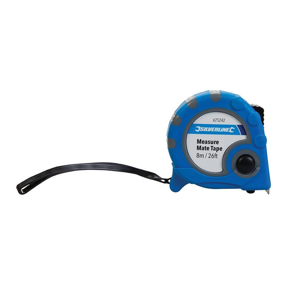 Silverline - 'Measure Mate' rolmaat 8 x 25mm