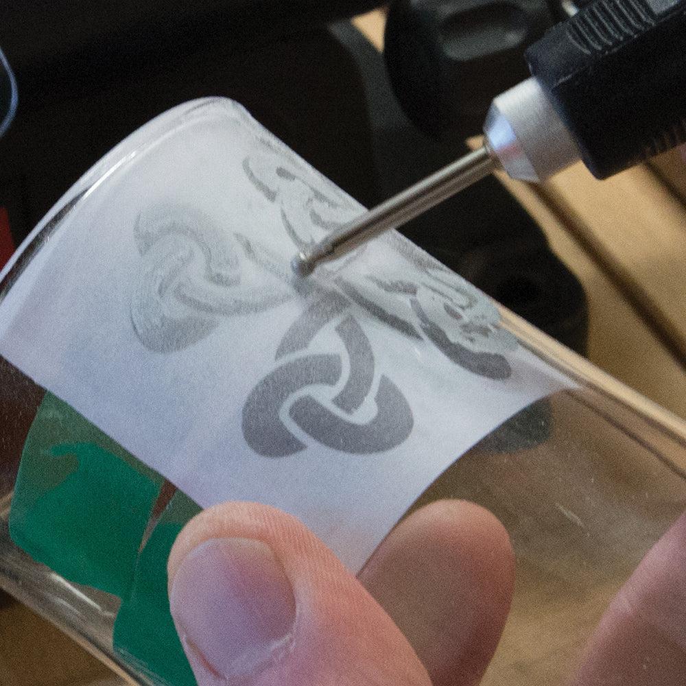 Silverline - 30-delige slijpstenen set 2,35 mm spandoorn