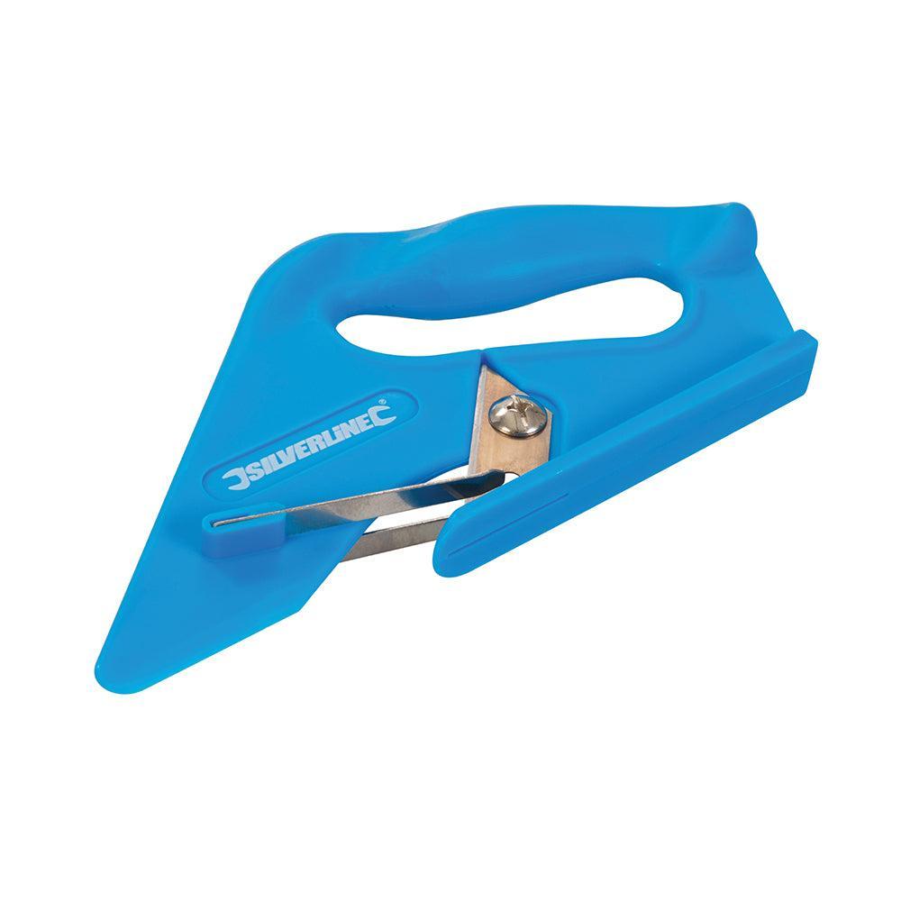 Silverline - Universeel tapijt mes 50° mes hoek