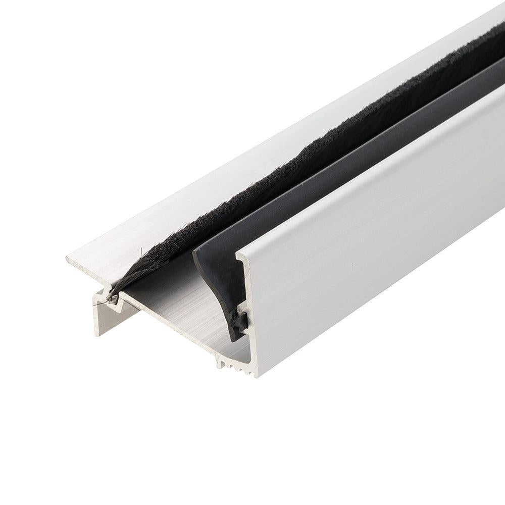 Fixman - Tocht- en regenstrip 914 mm Zilverkleurig