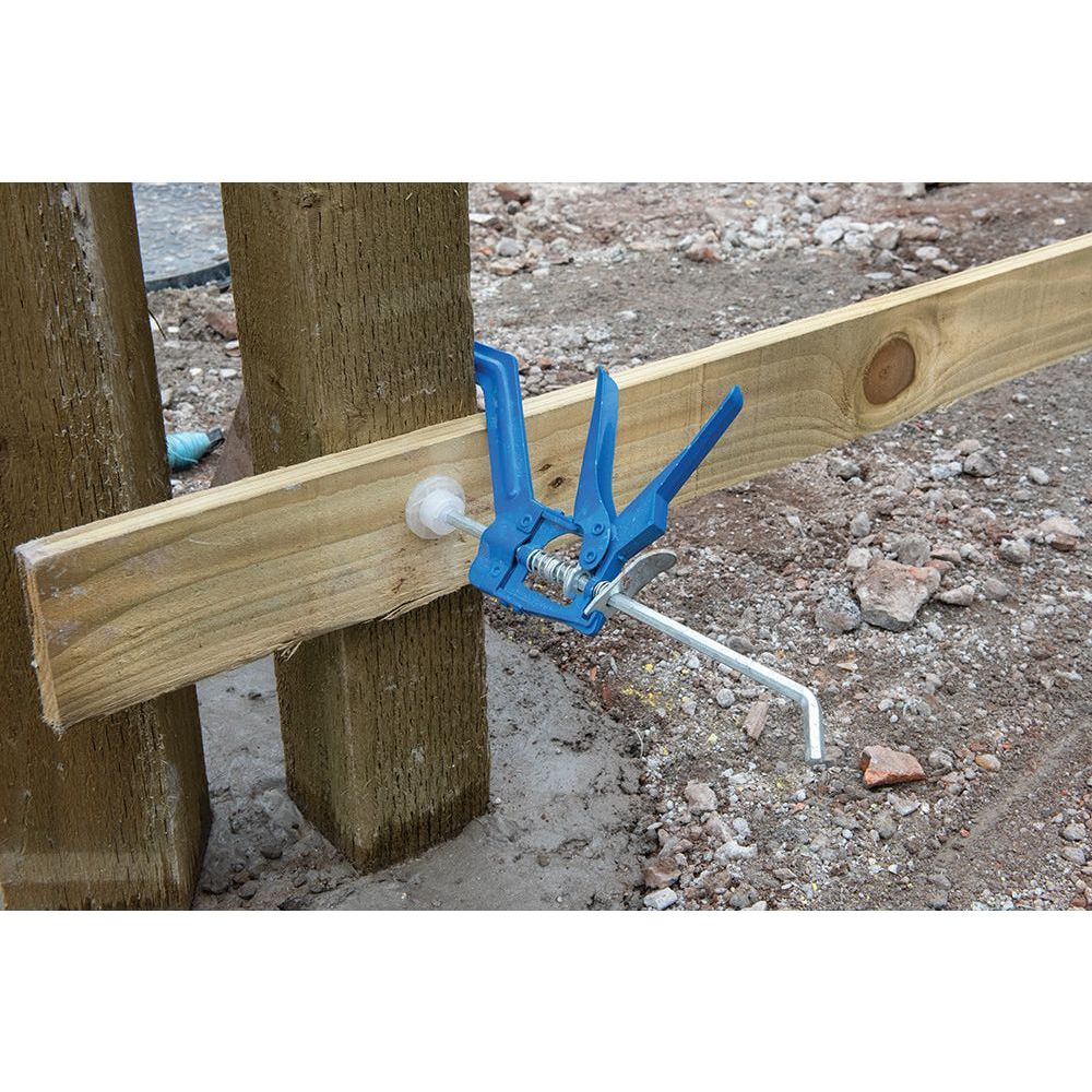 Silverline - Enkelhandige klem 150 mm