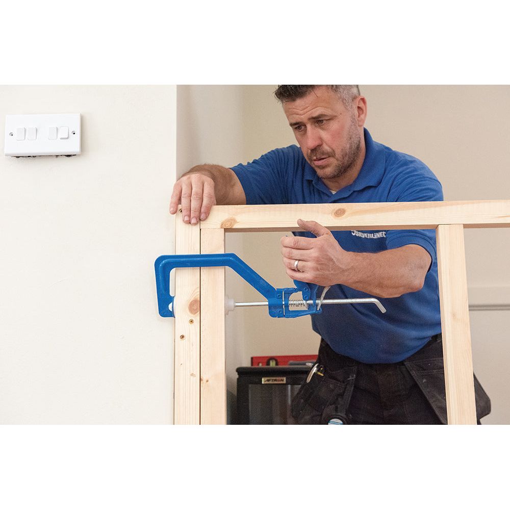 Silverline - Enkelhandige klem 150 mm