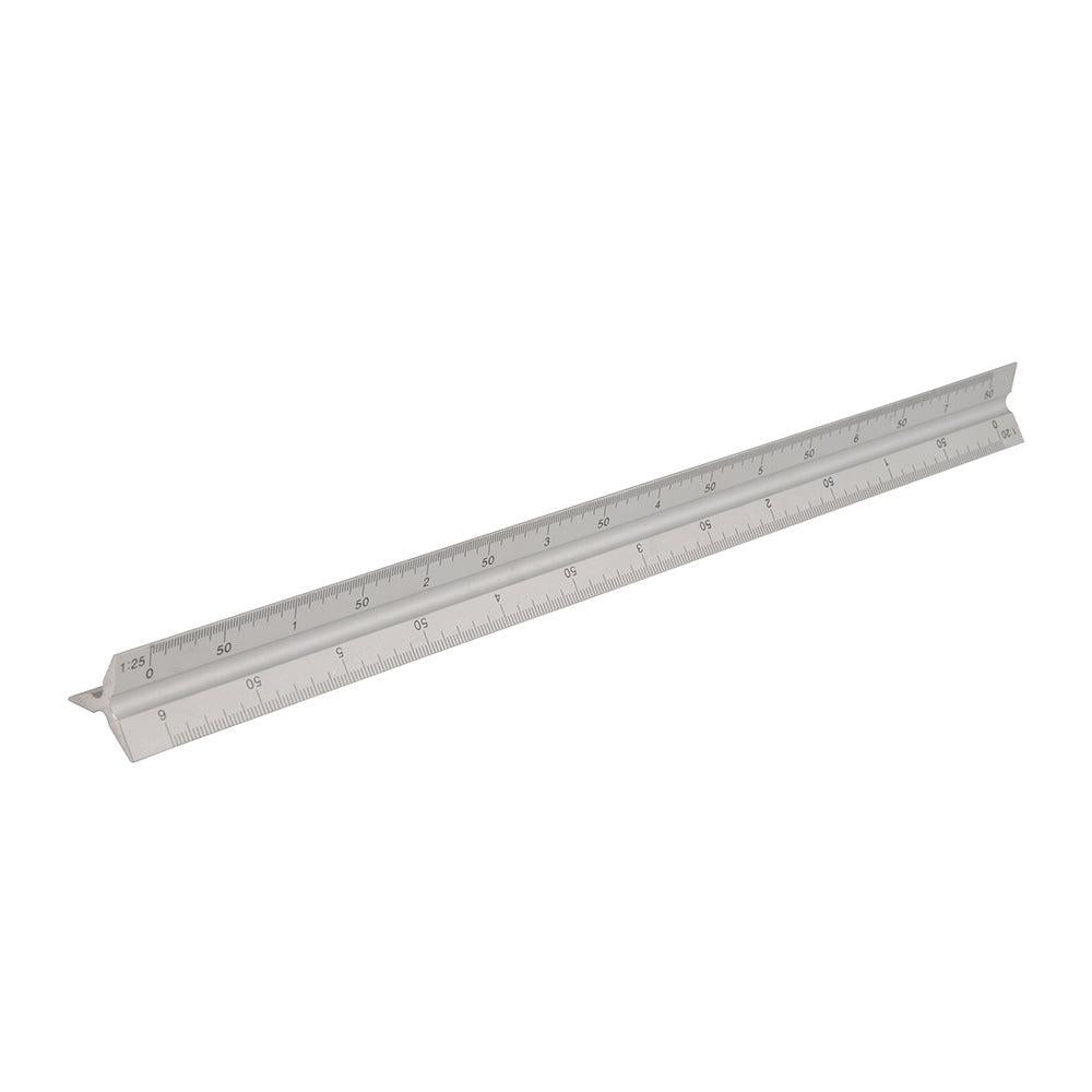 Silverline - Aluminium schaalliniaal 300 mm