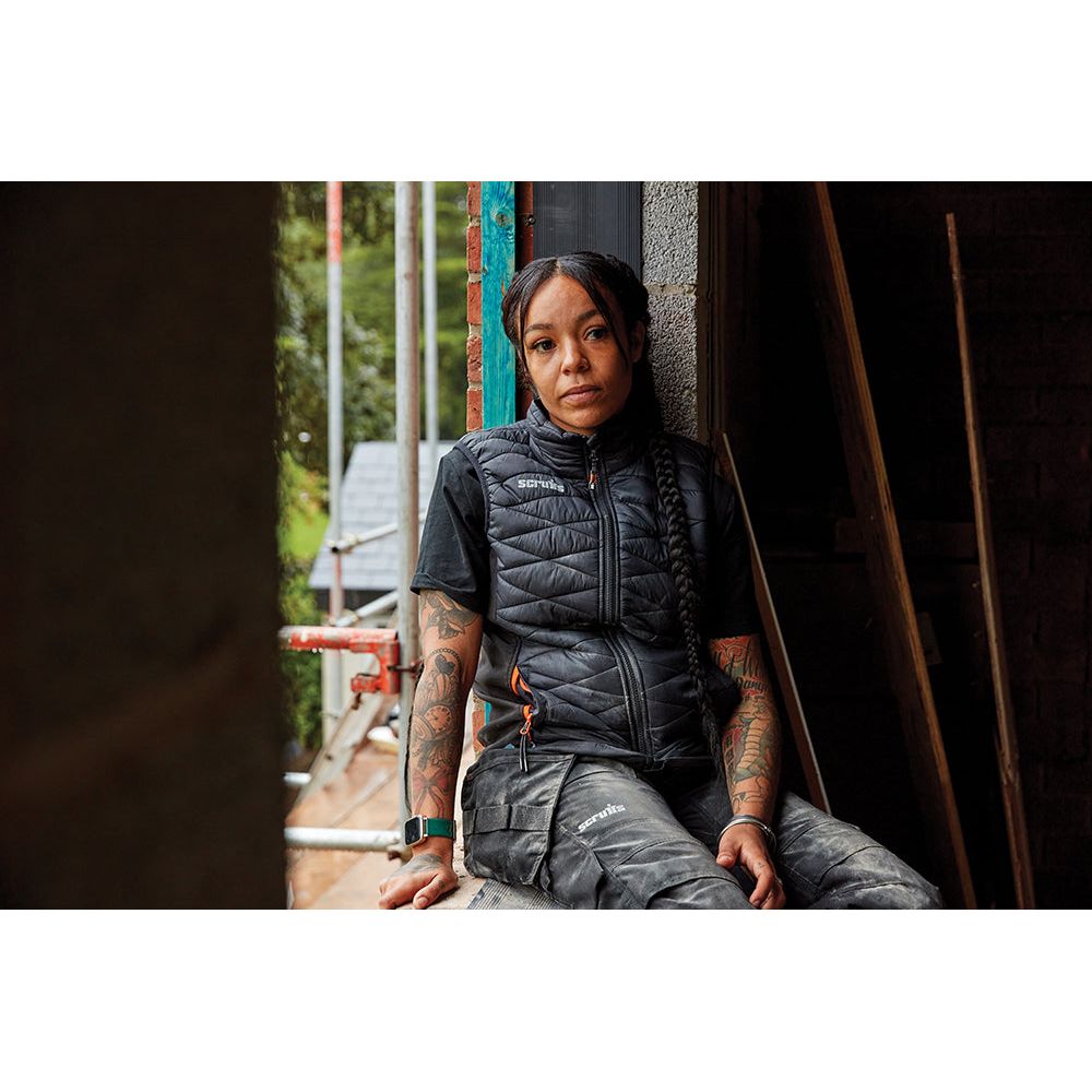 Scruffs - Trade Bodywarmer voor dames, zwart Maat 36