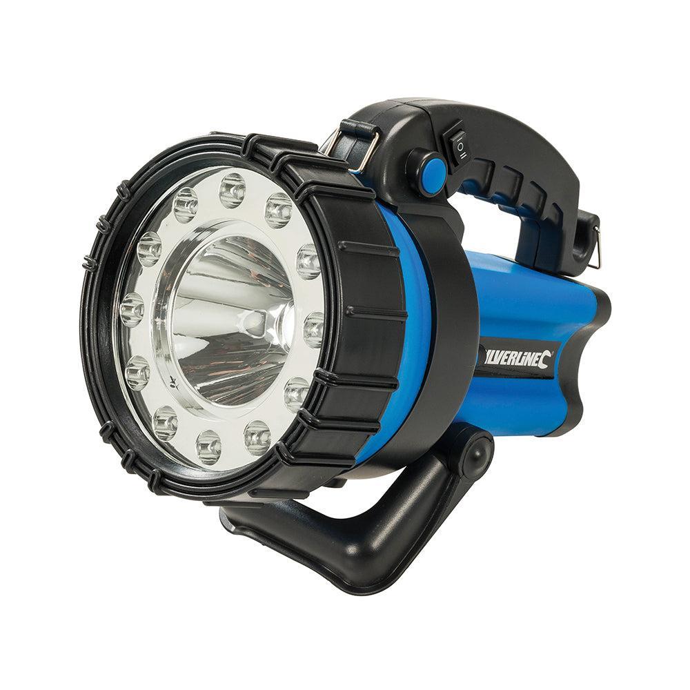 Silverline - 5 W Oplaadbare lithium-zaklamp met 3 functies 200 lm