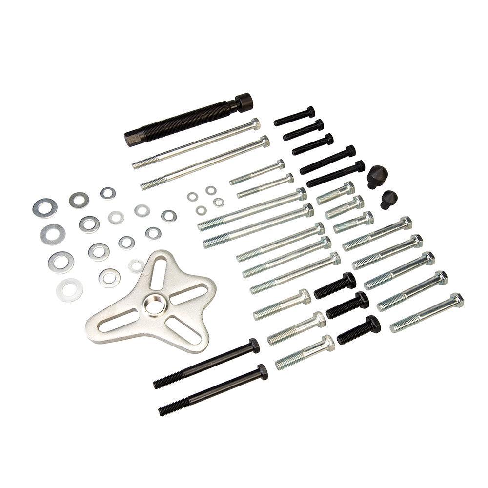 Silverline - 50-delige vliegwieltrekker set 40 - 93 mm