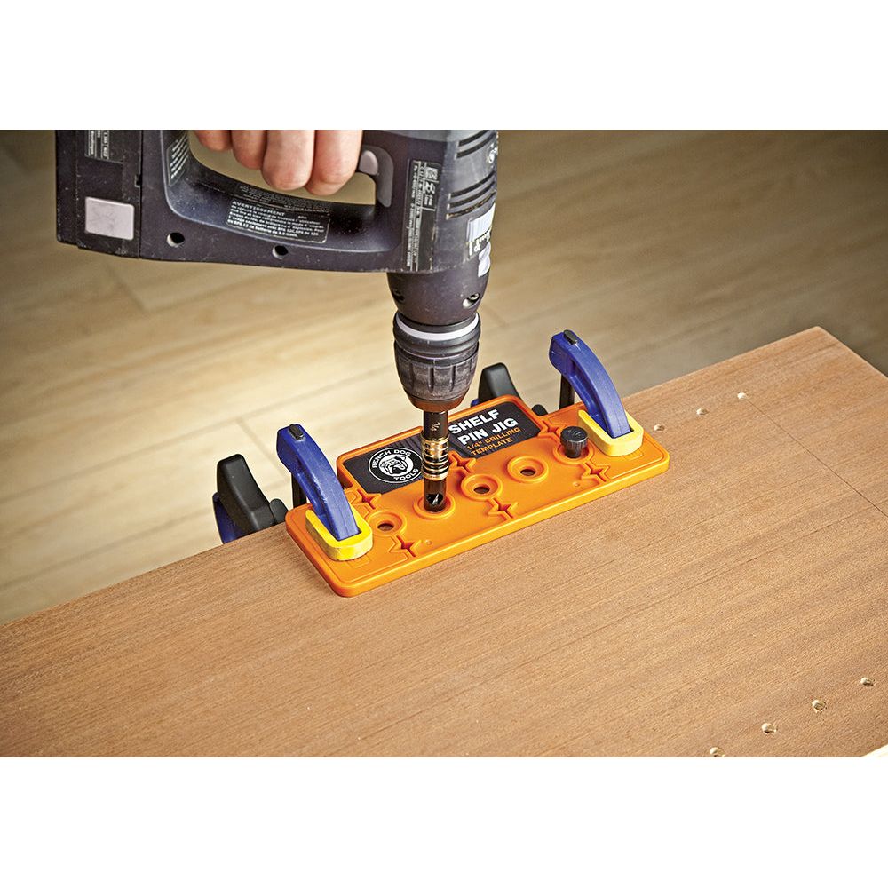 Rockler - Boormal voor schappen 6,35 mm (1/4")
