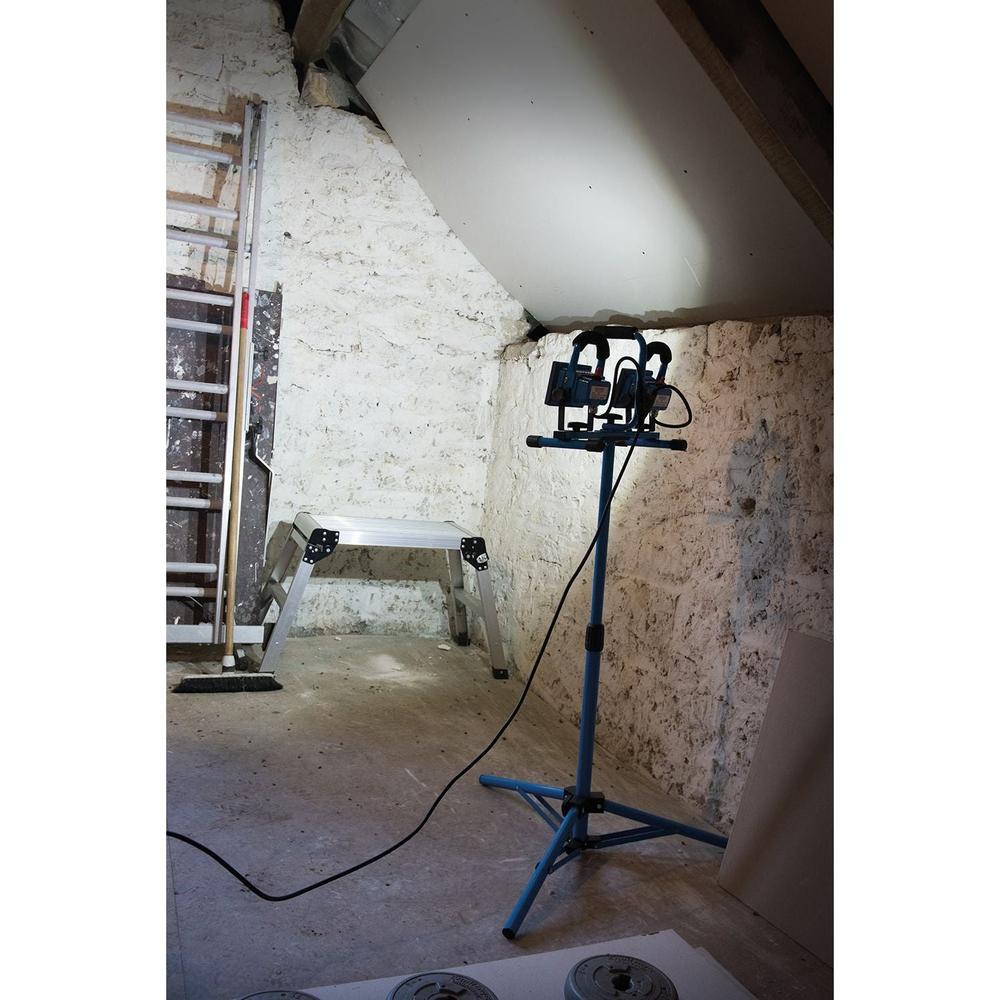 Silverline - Driepoot LED werklamp 2 x 10 W (EU)