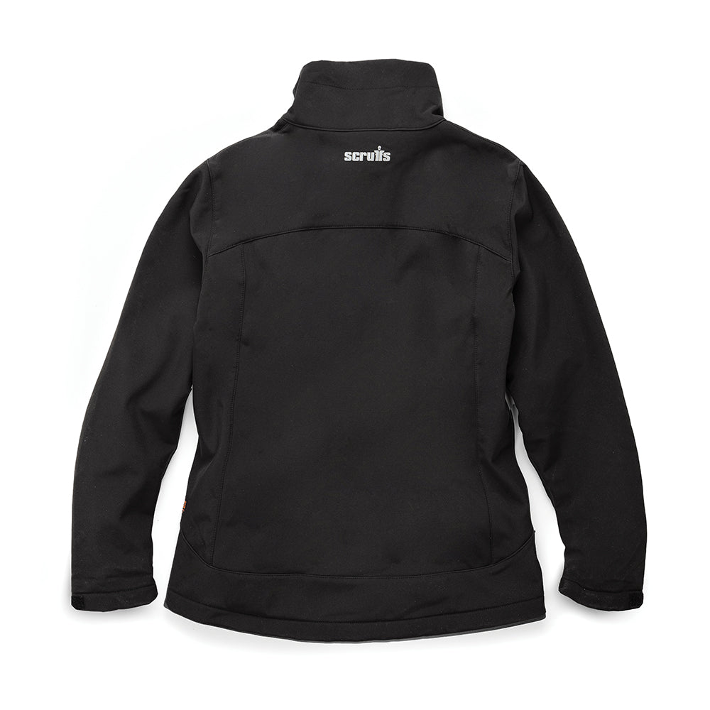 Scruffs - Trade Softshell werkjas voor dames, zwart Maat 34