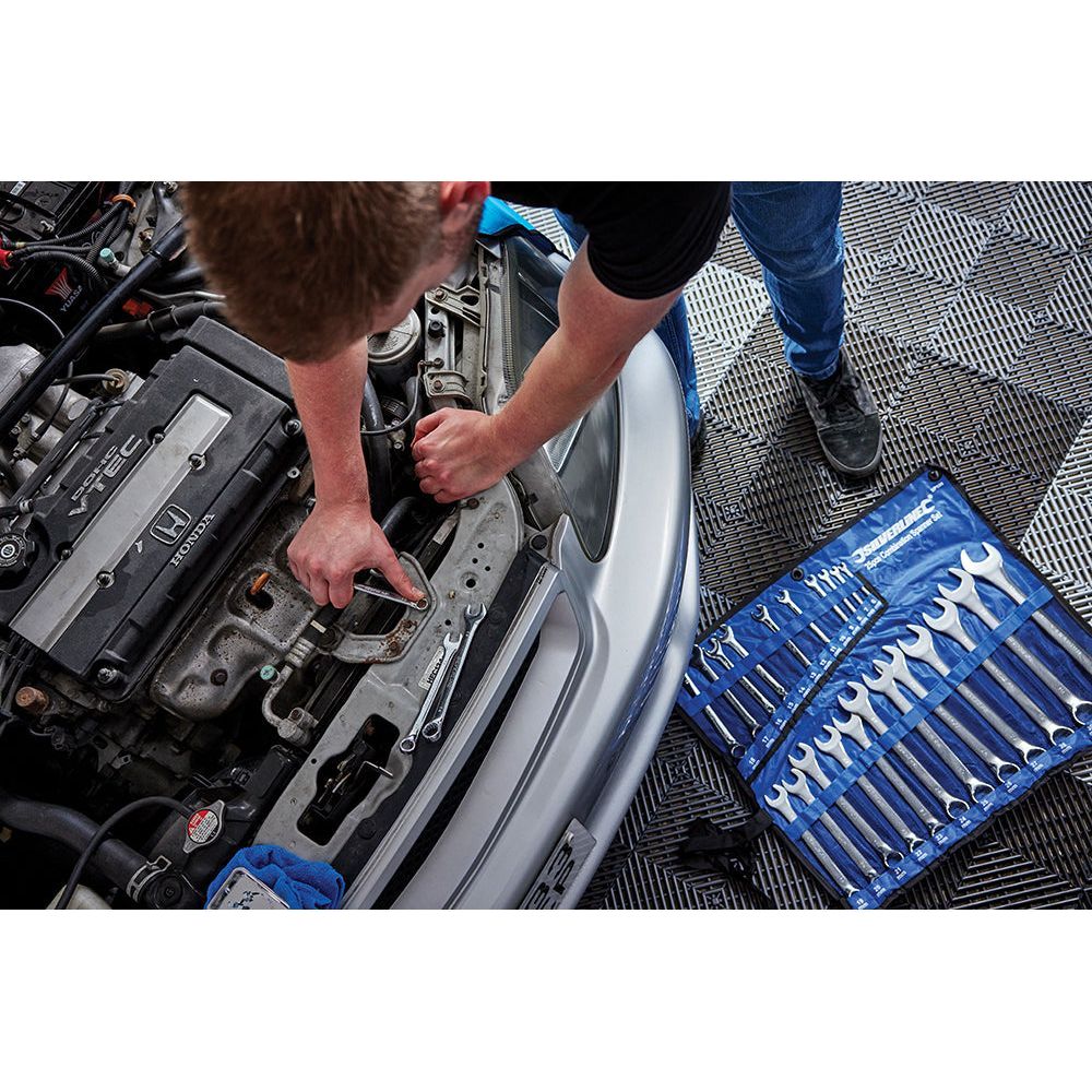 Silverline - 25-delige steekringsleutel set 6 - 32 mm