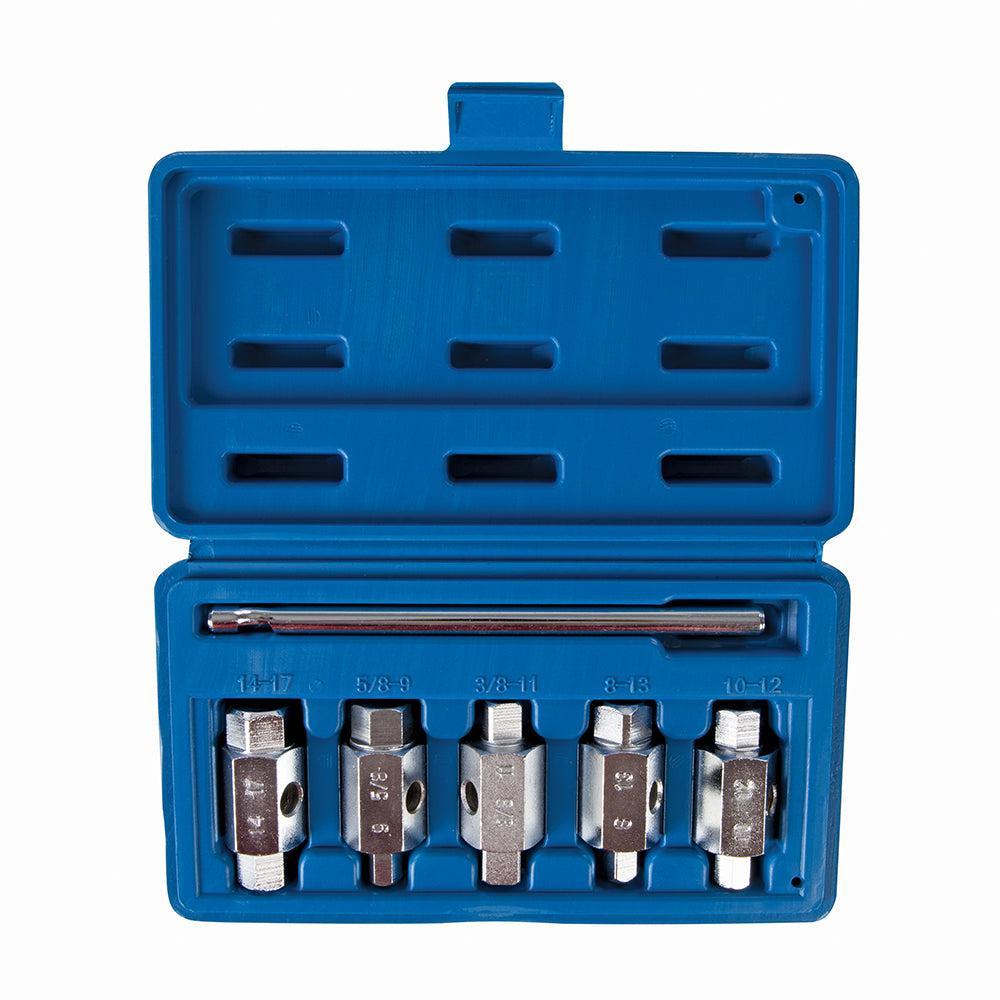 Silverline - 6-delige carterplug sleutel set