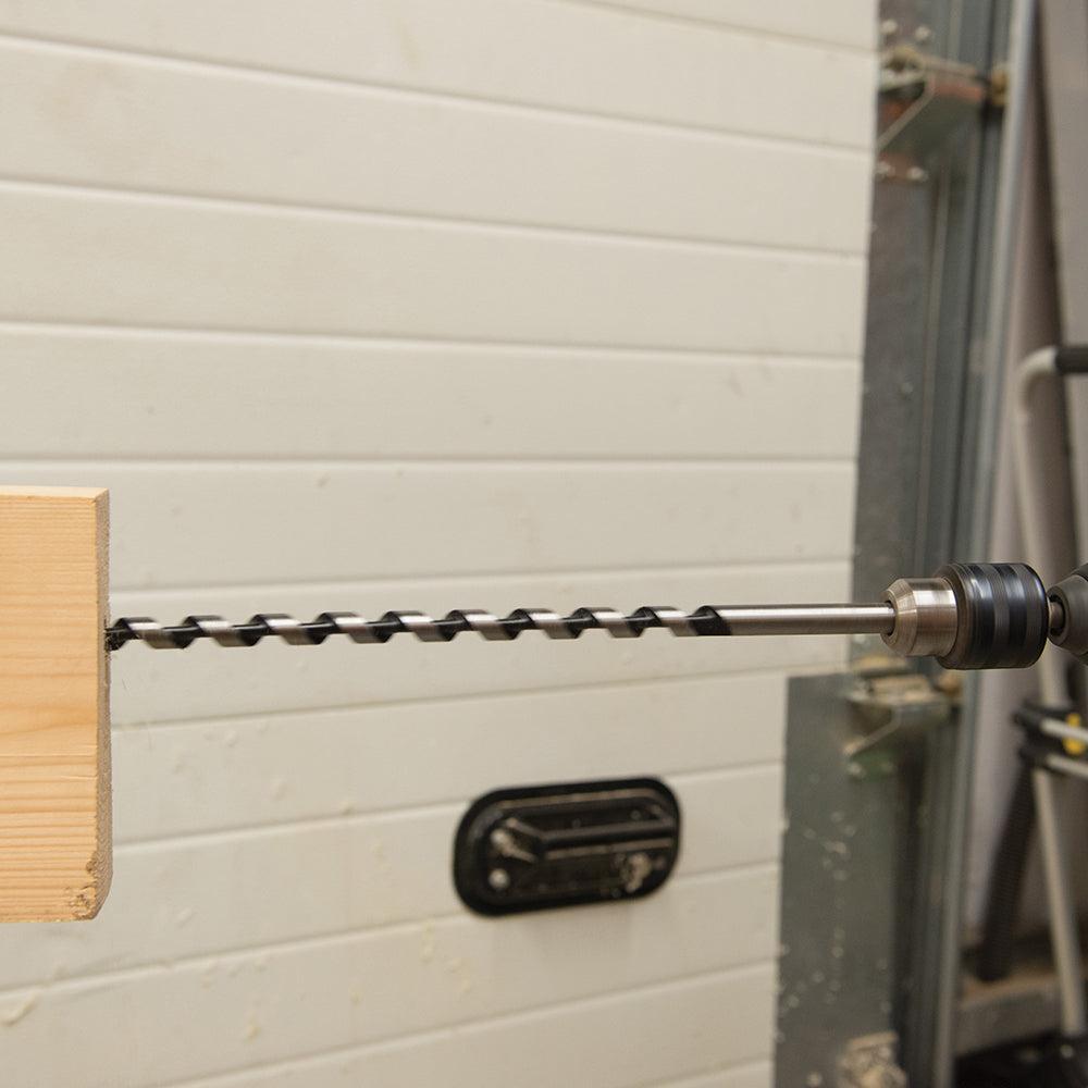 Silverline - 4-delige lange slangenboor set 8 - 24 mm