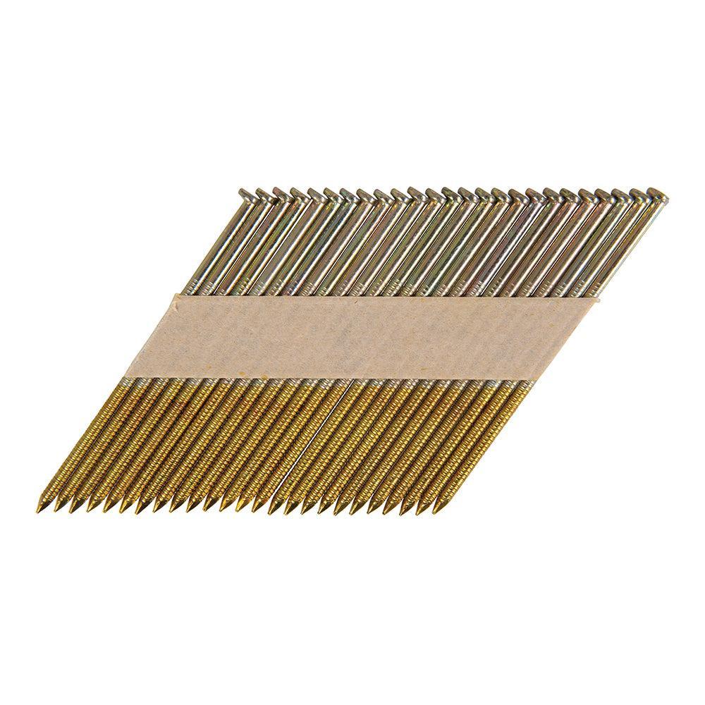 Fixman - Gegalvaniseerde ring spijkers, 2500 pk. 3,1 x 90 mm