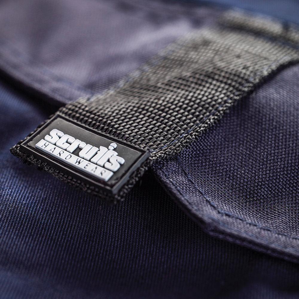 Scruffs - Werkshort "Trade", blauw