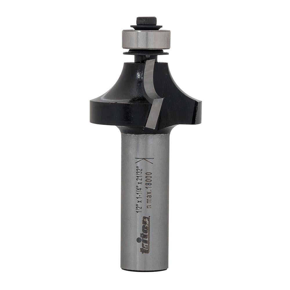 Triton - 1/2" kwartrondfrees 1-1/4" x 21/32"