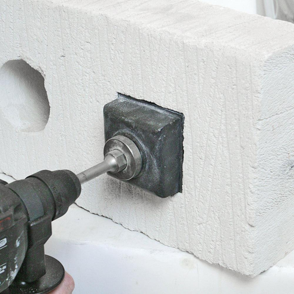 Silverline - Vierkante gatenboor 77 x 77 mm