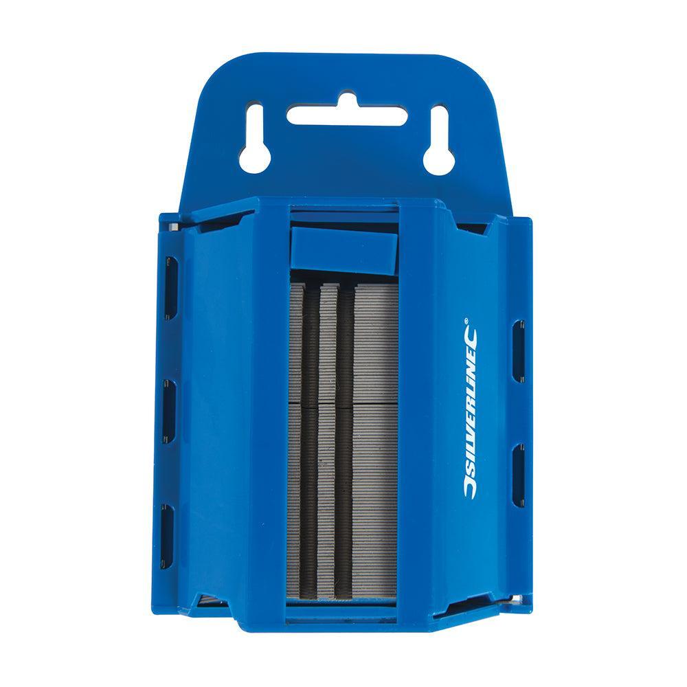 Silverline - SK5 stalen reservemesjes 100 pk.