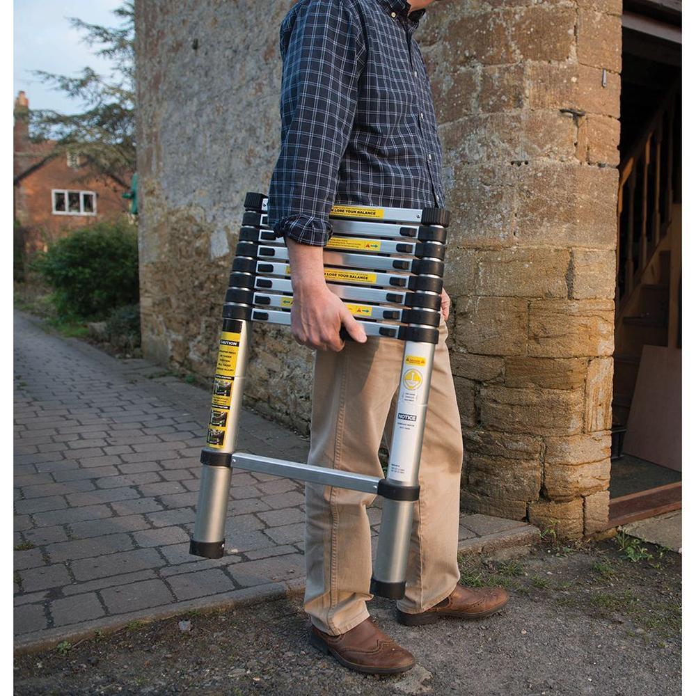 Silverline - Telescopische ladder 2,6 m, 9 sporten