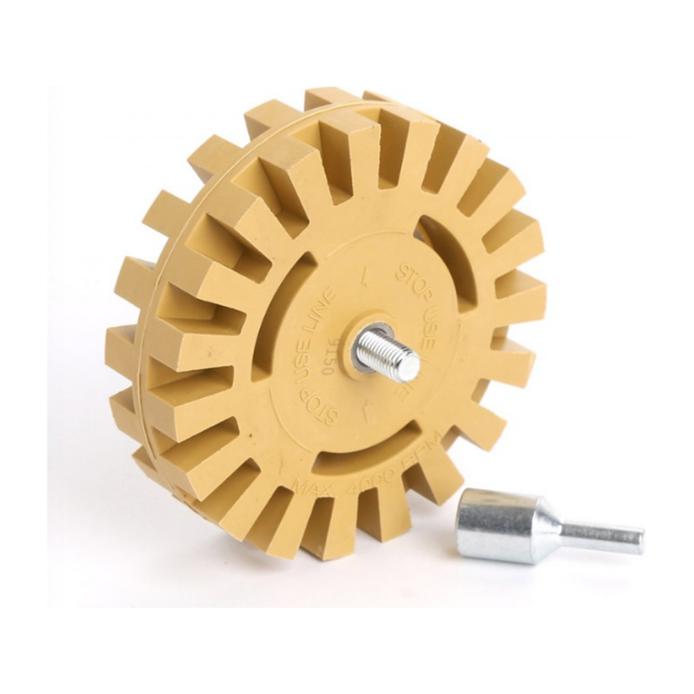 Getande karamelschijf