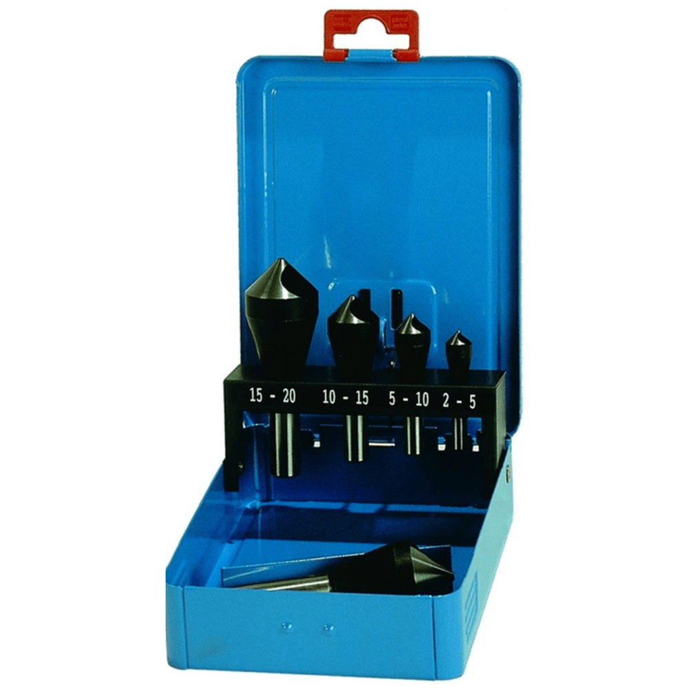 HSS-Co set verzinkfrezen met gat 2-20mm