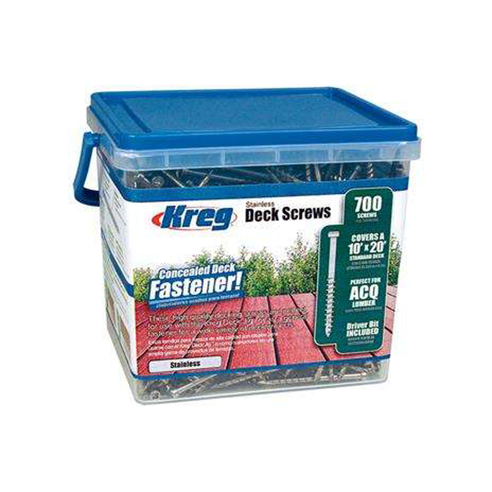 KREG® RVS terrasschroeven - 51mm