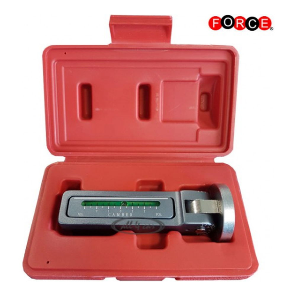 Magnetic adjustable camber gauge