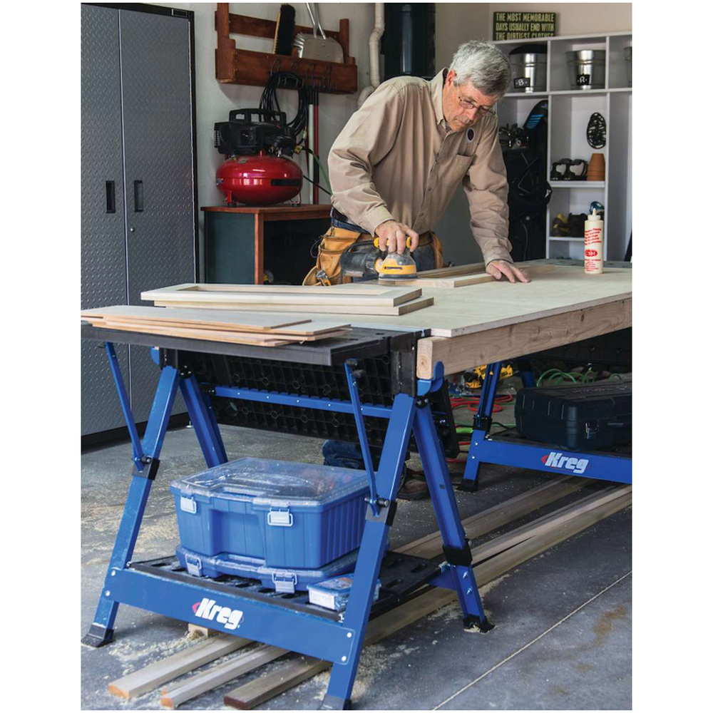 Mobiele multifunctionele werkbank