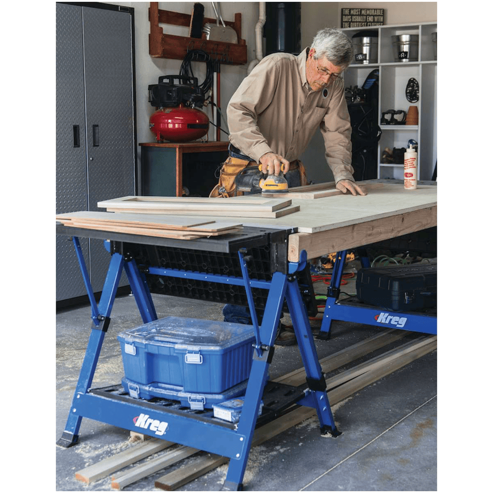 Mobiele multifunctionele werkbank