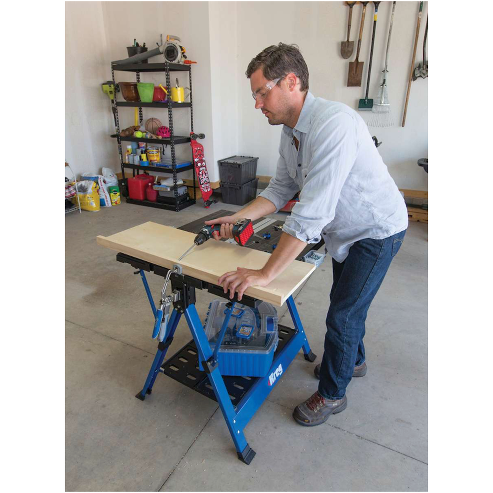 Mobiele multifunctionele werkbank