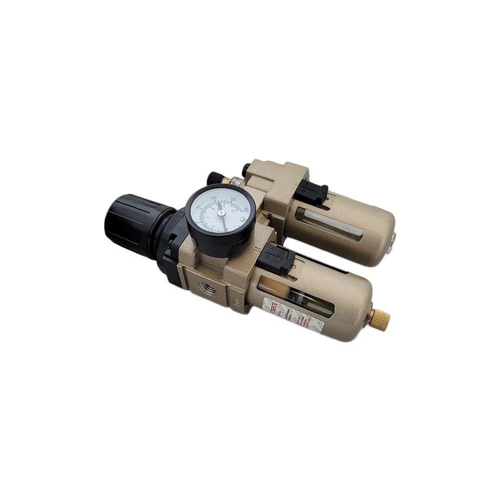 Perslucht-onderhoudsunit met 1/4" IG-aansluitingen