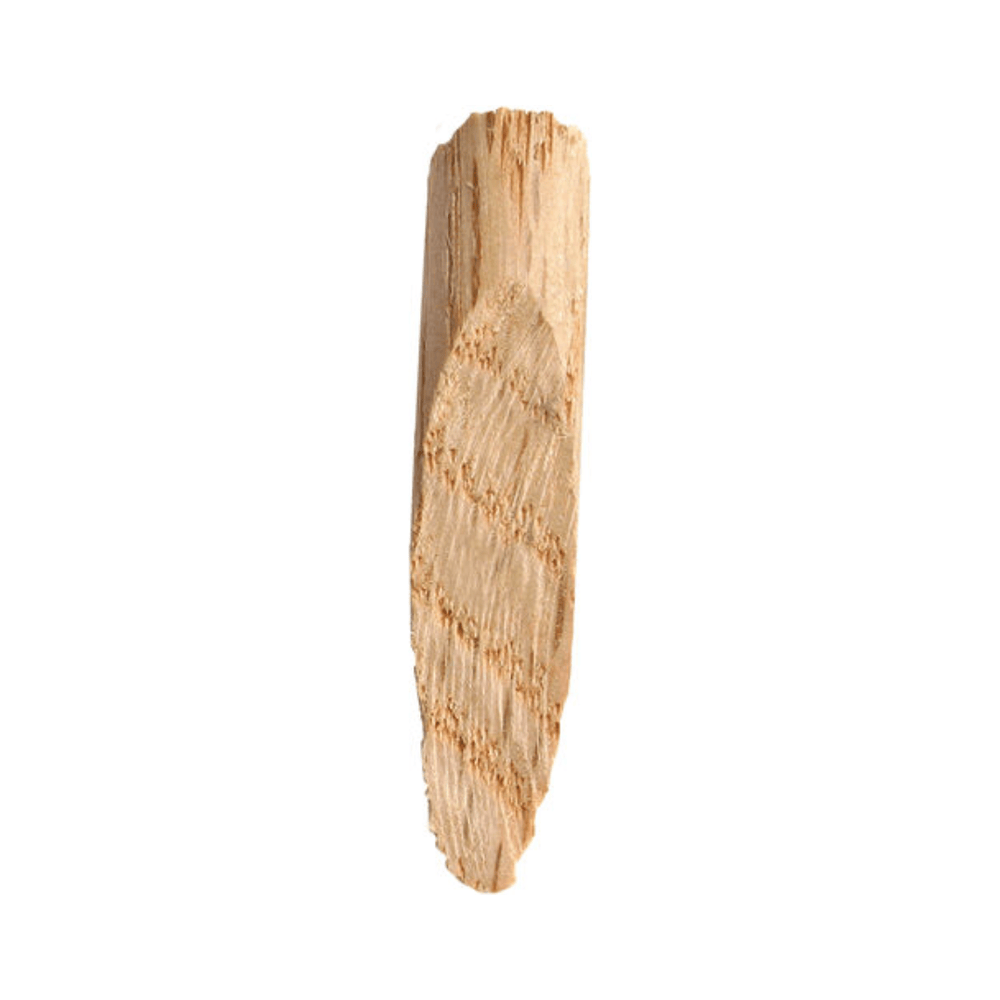 Pluggen van massief hout met zakgat Eik - 50 Count