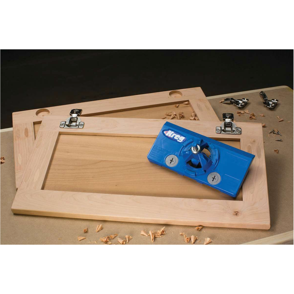 Potscharnier boorsjabloon