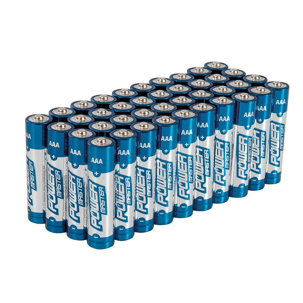 Powermaster - AAA super alkaline batterij LR3, 40 pk.