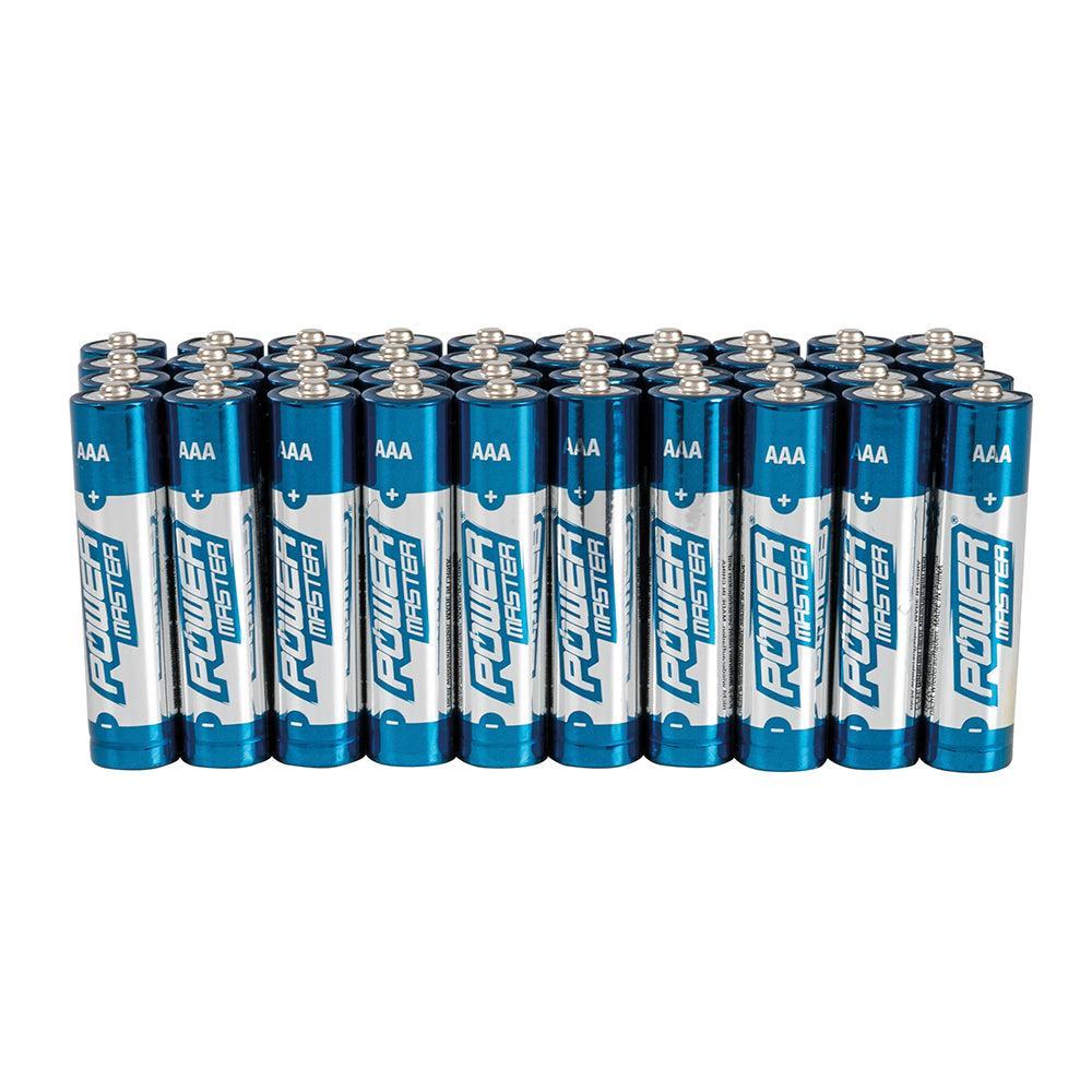 Powermaster - AAA super alkaline batterij LR3, 40 pk.