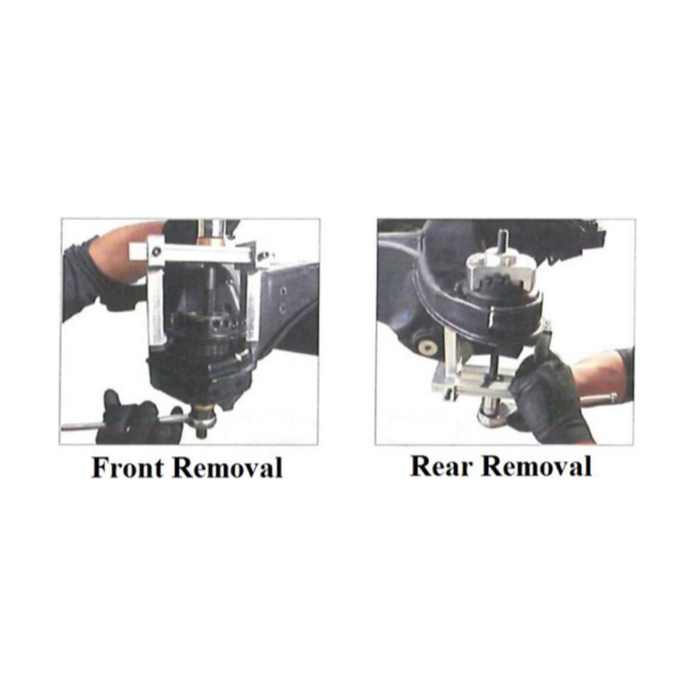 Rear sub-frame bush installer/remover for BENZ
